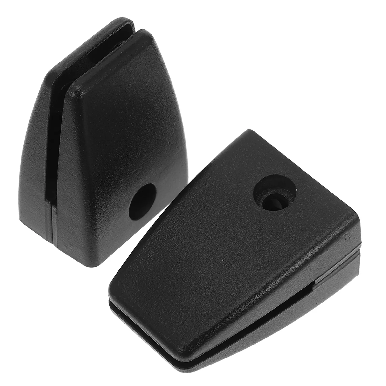 

2Pcs Desk Divider Clips Adjustable Black Glass Privacy Panel Clamp Office Partition Support Screen Bracket for Workspace Acrylic