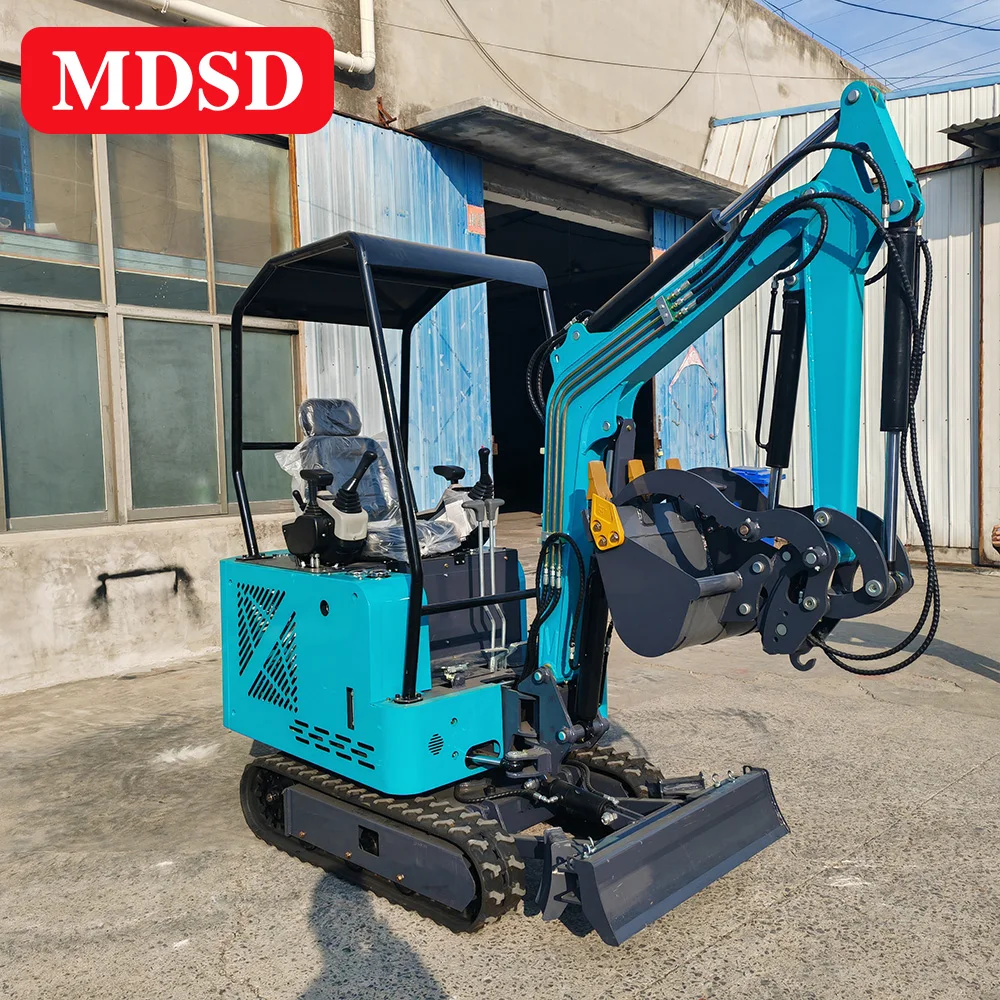 انخفاض سعر جودة عالية حفارة صغيرة مبيعات المصنع مباشرة حفارات زاحفة مزرعة حفار صغير مع حقيبة صغيرة التسليم السريع