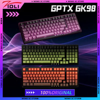 ZIDLI GK98 Magnetic Switch Mechanical Keyboard Wired RGB 98% Layout 0.1mmRT DSK IP68 Waterproof PC Gaming Keyboard Gamer Laptop