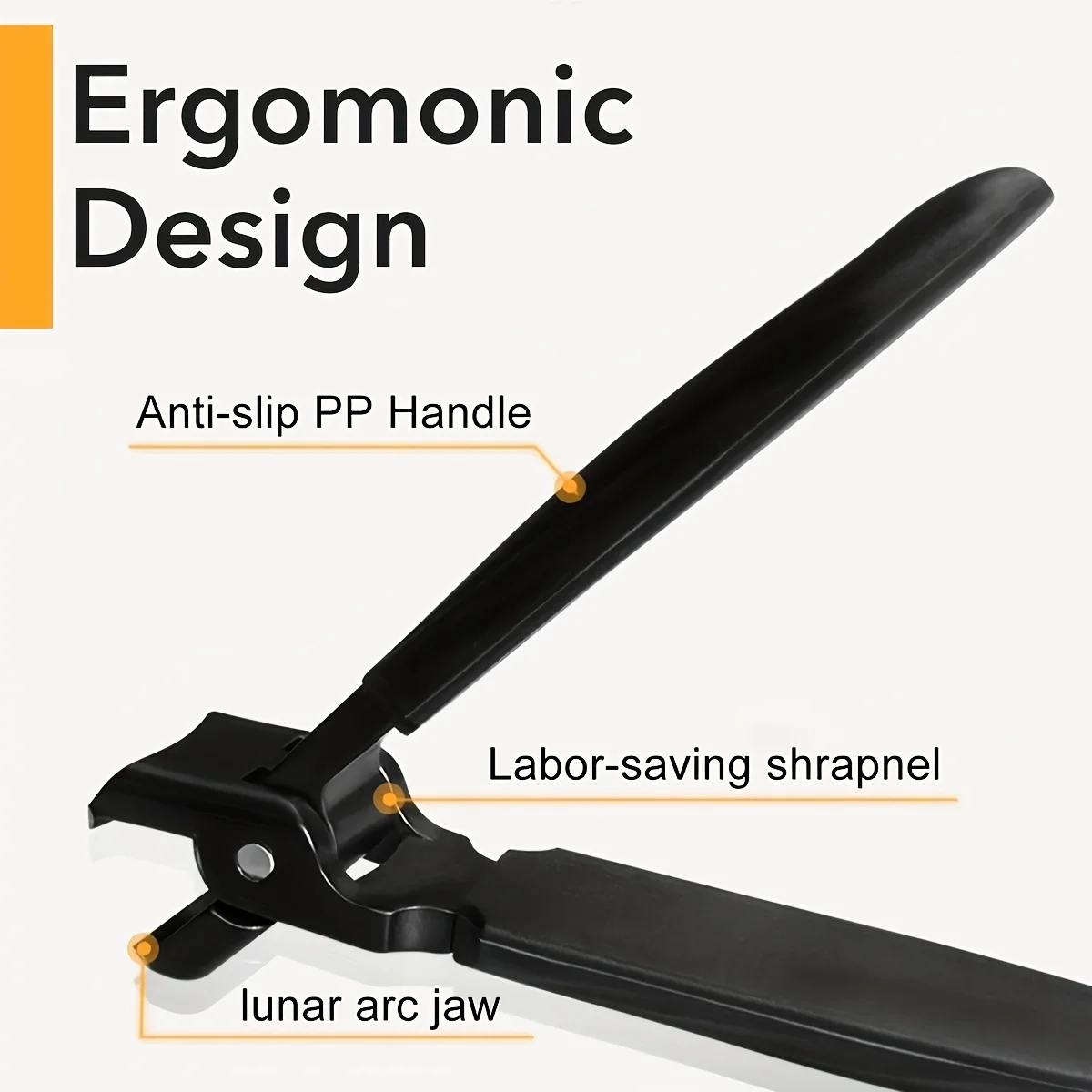 Sturdy Toenail Clippers Designed for Thick Nails Ingrown Toenails And Tough Fingernails Featuring a Stainless Steel Blade