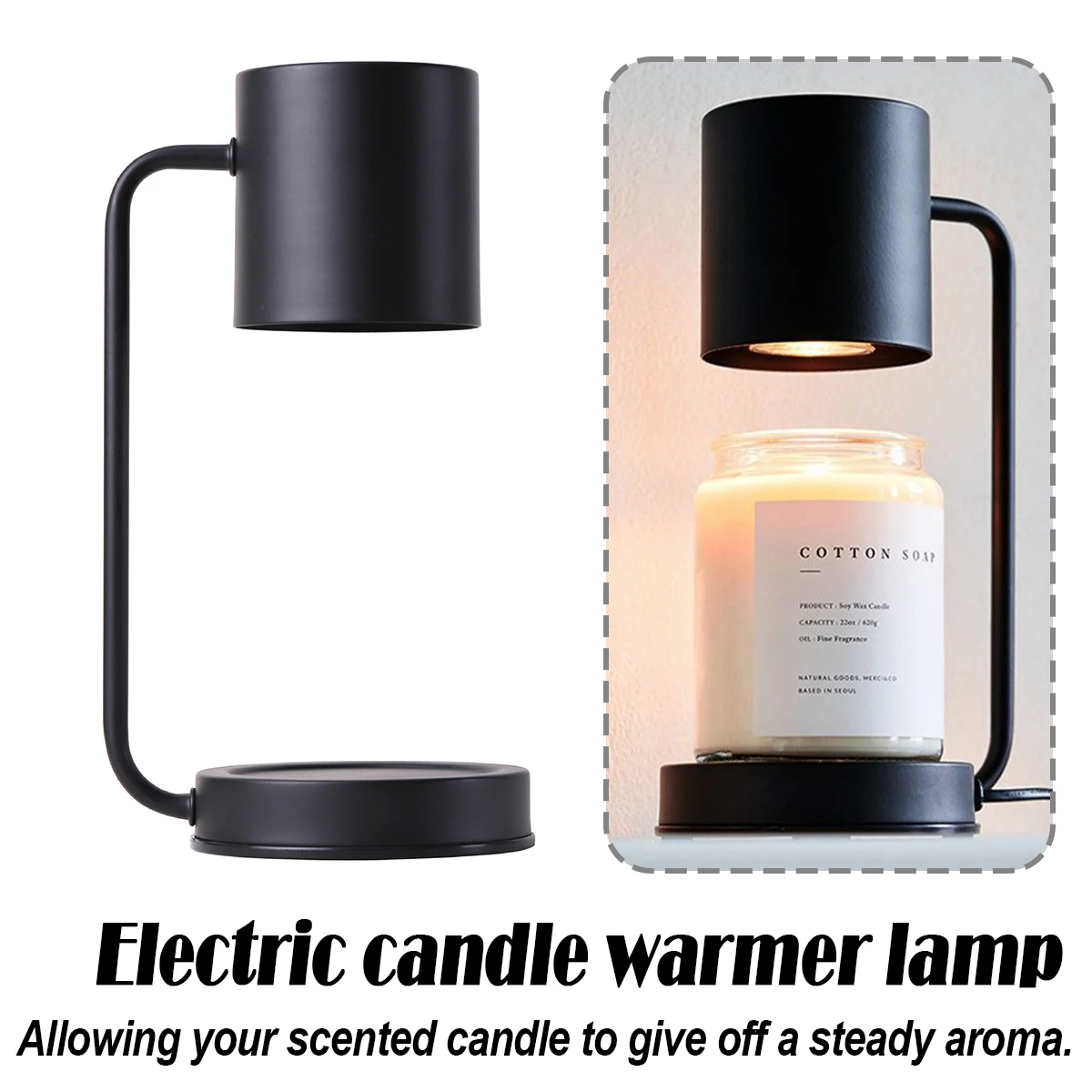 

Candle Warmer Lamp With Timer Dimmer 220v/110v Led Fragrance Light Heat Decorative Electric Wtih Gu10 Halogen Indoor Lamps Bulbs