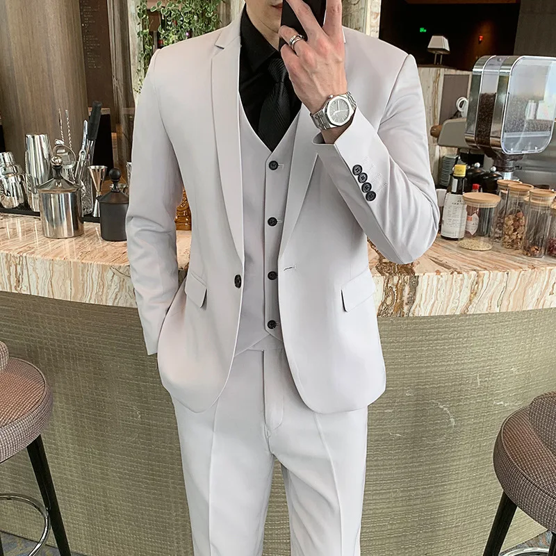 10317 Men's Wedding Dress Groomsmen Suit