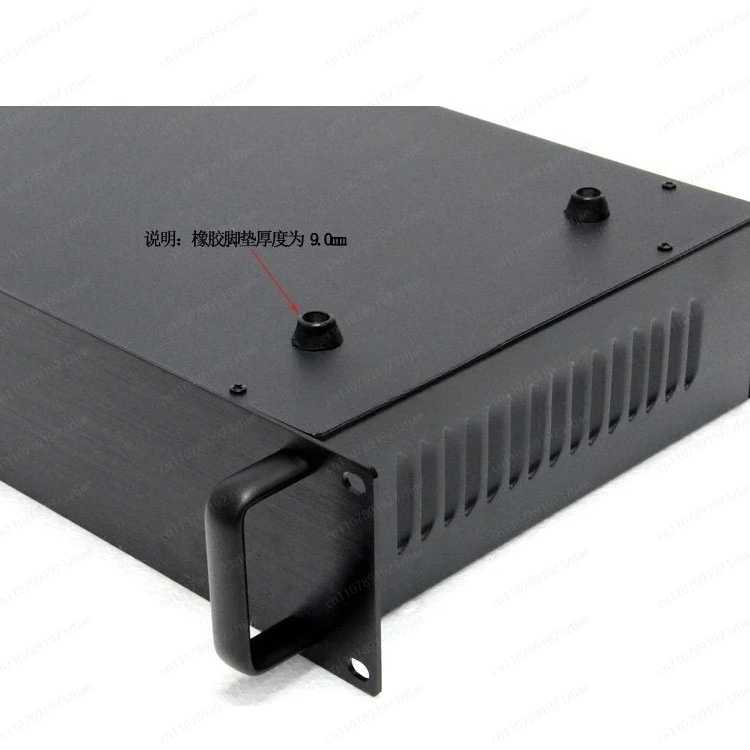 black 19 inch 2U project DIY chassis data switch box Chassis power communication server chassis 425*88*250 mm