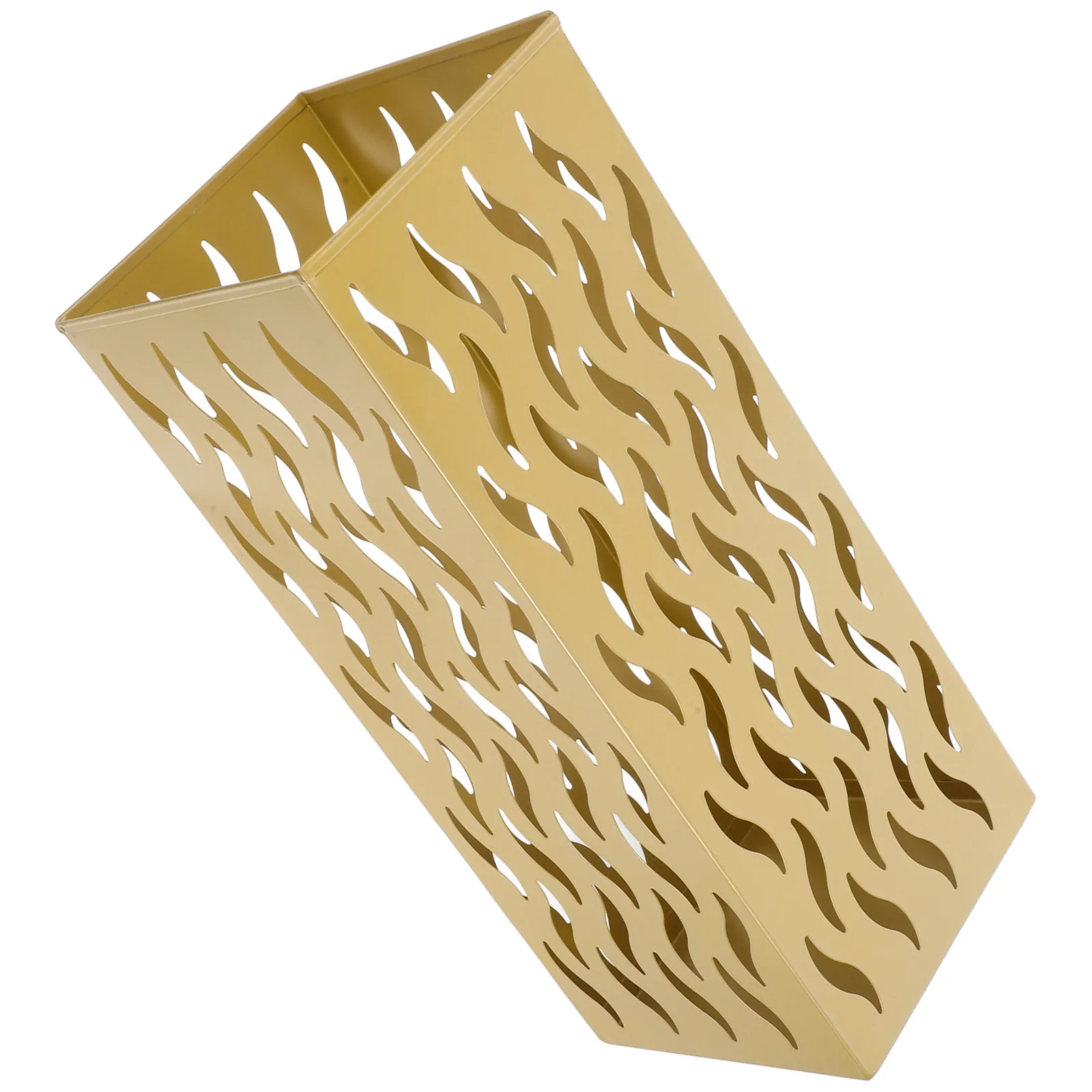 

Square Iron Umbrella Stand Holder Large Capacity Storage Bucket for Entryway Hall Living Room Hotel Lobby Modern Metal Umbrella