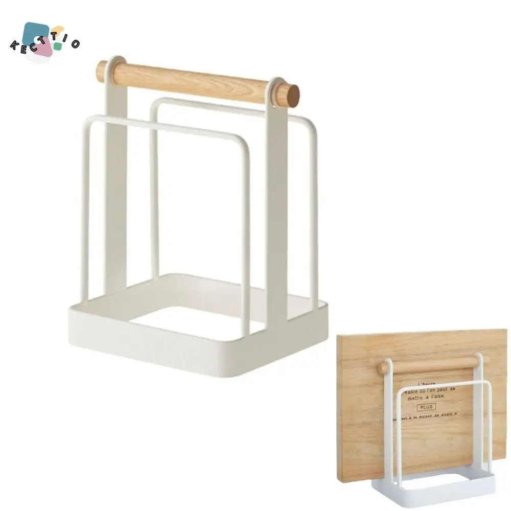 

Multi Layer Cutting Board Rack Metal Space Saving Chopping Board Organizer Stable Vertical Pot Lid Rack Shelf Kitchen Gadgets