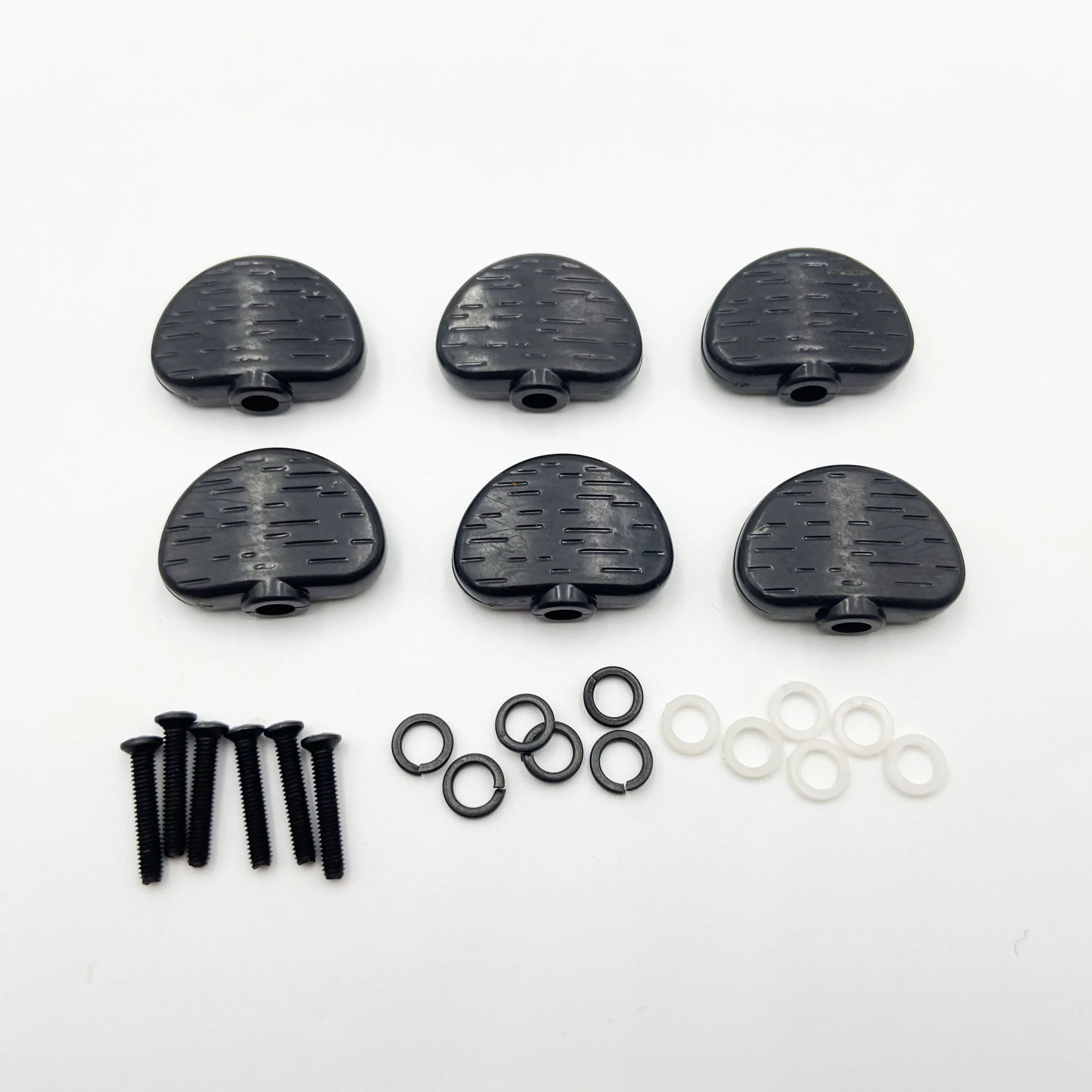 6Pcs/set Guitar Tuning Peg Cap Plastic String Knob Handles Folk Classical Guitar Tuning Peg Caps Headstock Handles