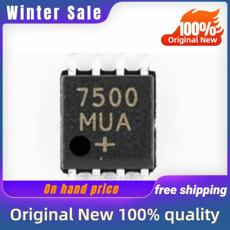 オリジナルのmax7500mua msop8,5個,高品質,新品