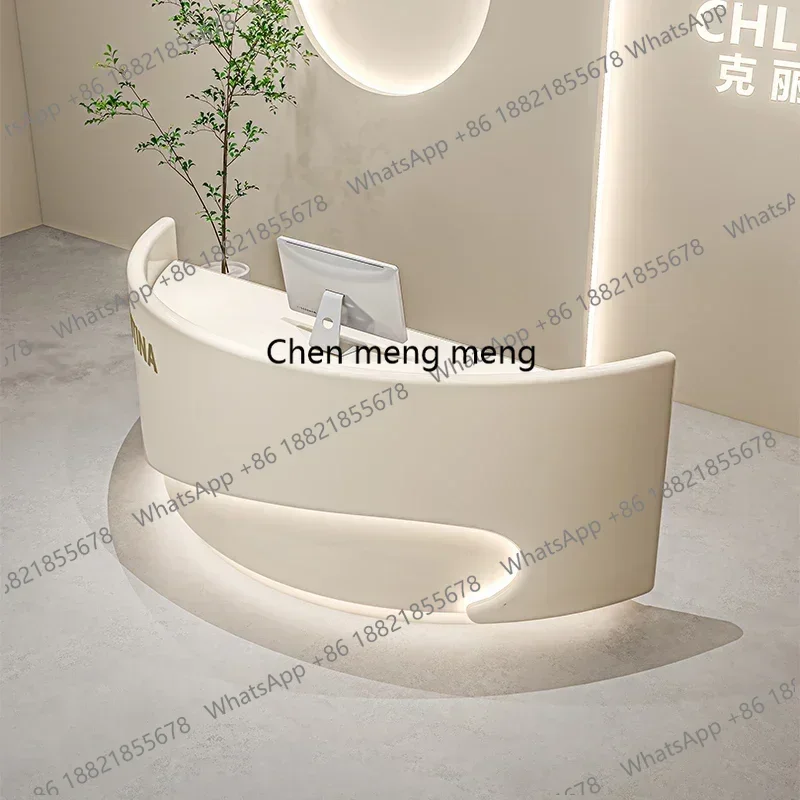 

Горячая распродажа: стойка ресепшн для дома и бизнеса, мебель для ресепшн, стойка для магазина женской одежды, барная стойка, изогнутый стол-ресепшн для компаний