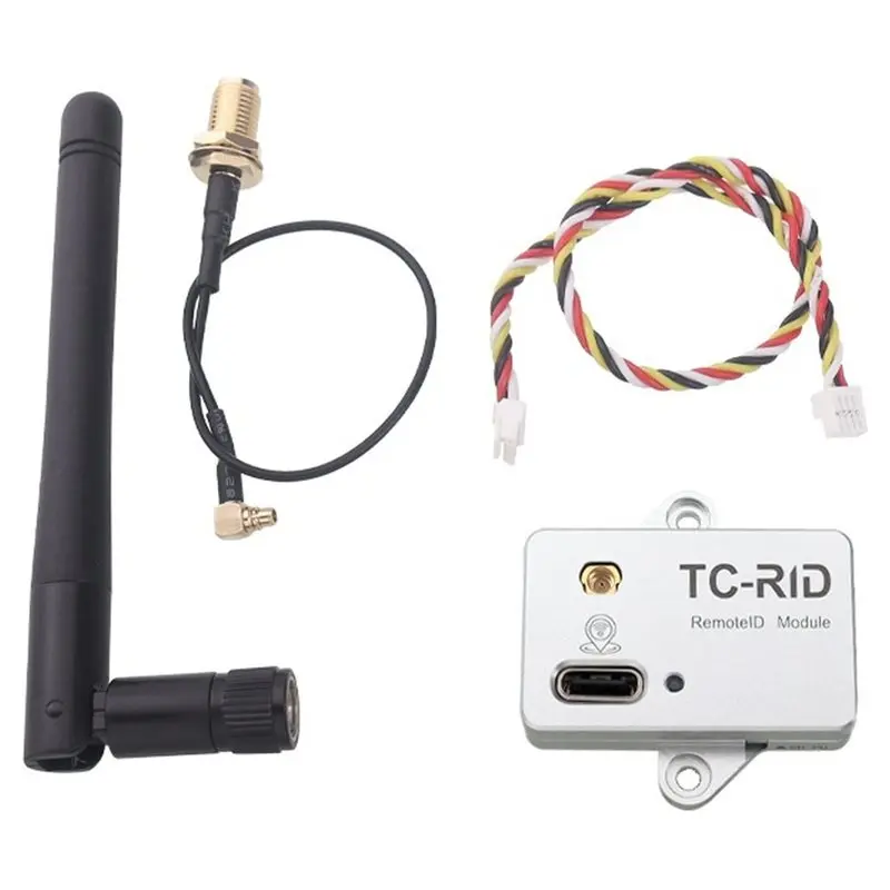 FFYY-Drone Remote ID Broadcast Module For TC-RID Drone ID Module Dronecan USRT Serial Port Support For UAV Flight Controllers