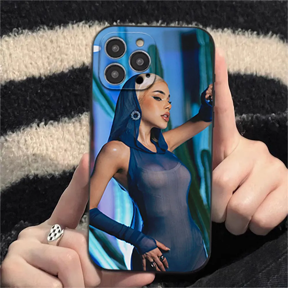 Singer Kenia OS Steve Aoki Replay Phone Case for iPhone 12 11 13 14 15 16 Max Pro Plus Black Soft Silicone shell image 5