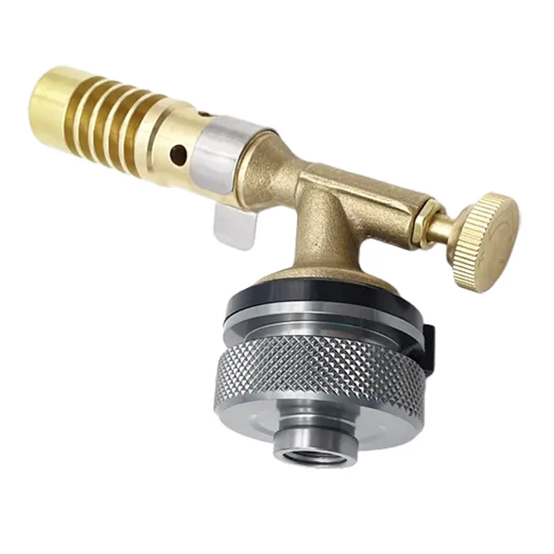 New-1PC Flat Cylinder To  Gas Cylinder Adapter Outdoor Camping Butane Gas Cylinder Torch Adapter
