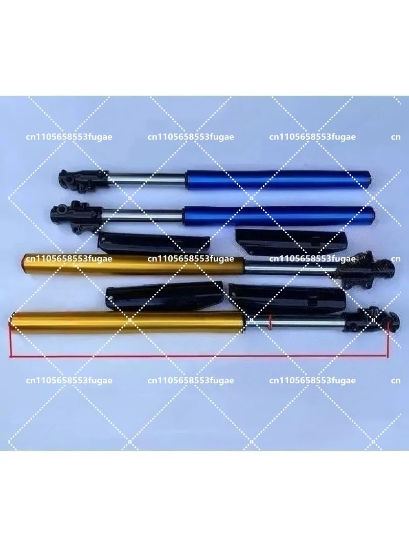 Motocross Module Kit, 710mm Inverted Front Shock Absorber + Guide Compact with Front Brakes view 4