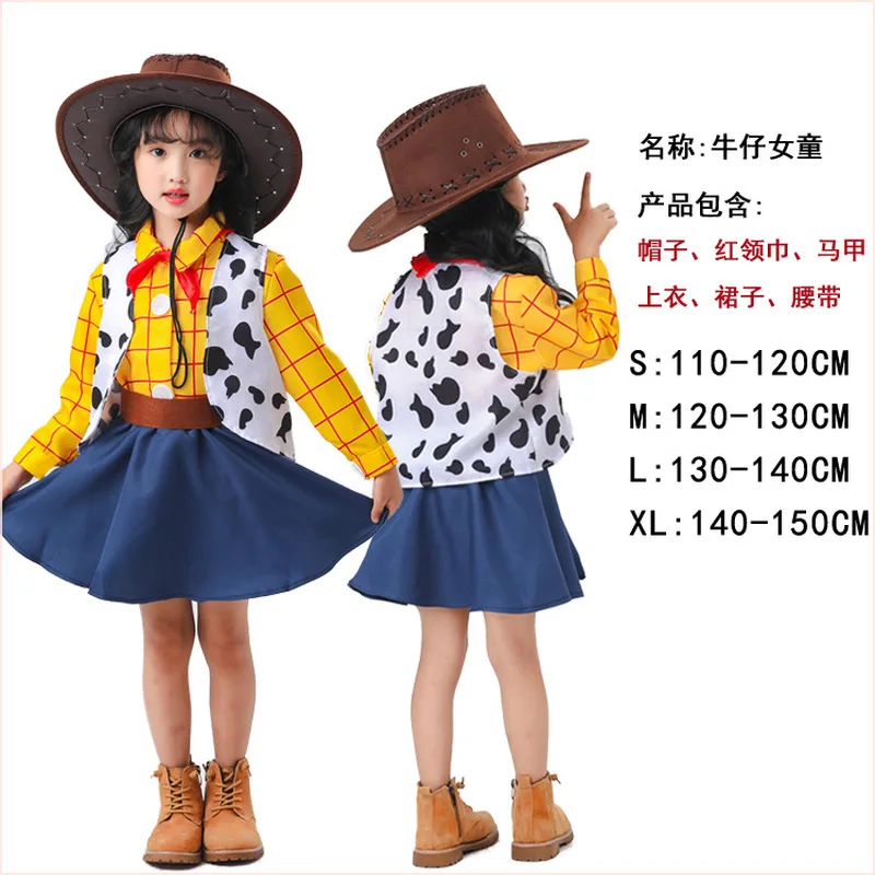 Hot Sell Woody Sheriff Costume Adult Family Halloween Cosplay Toy Story Western Cowboy Performance Suit Gift view 6