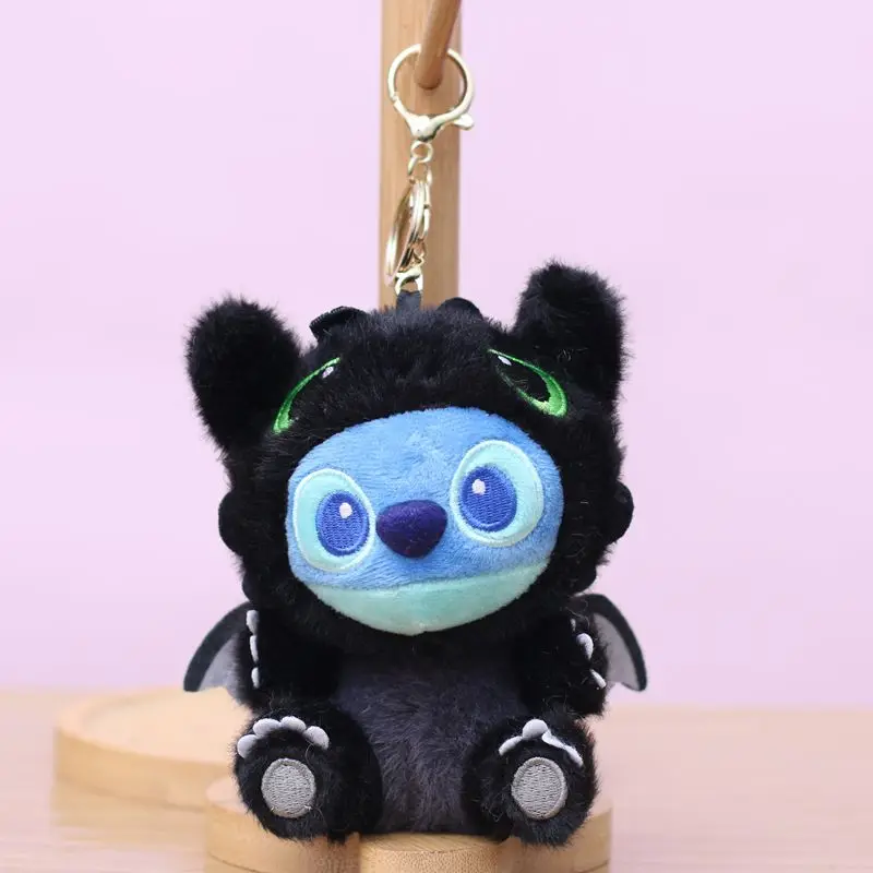 Kawaii accessoires point peluche jouet Lilo & point porte-clés porte-clés poupée manger quelque chose avant dormir série sac à dos pendentif fille