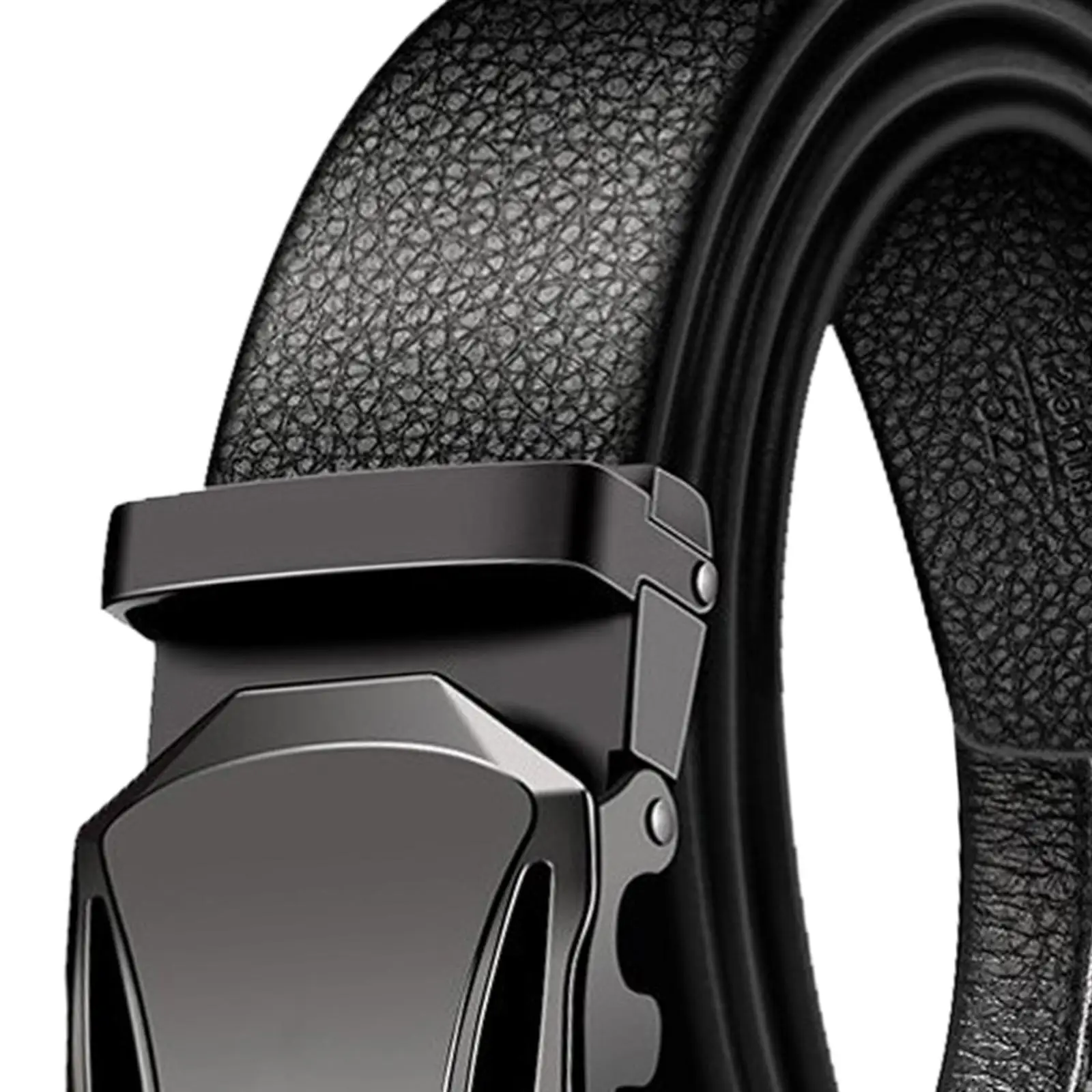 3x حزام رجالي فستان رسمي حزام منزلق بإبزيم تلقائي حزام سقاطة لبدلة العمل هدية رجالية