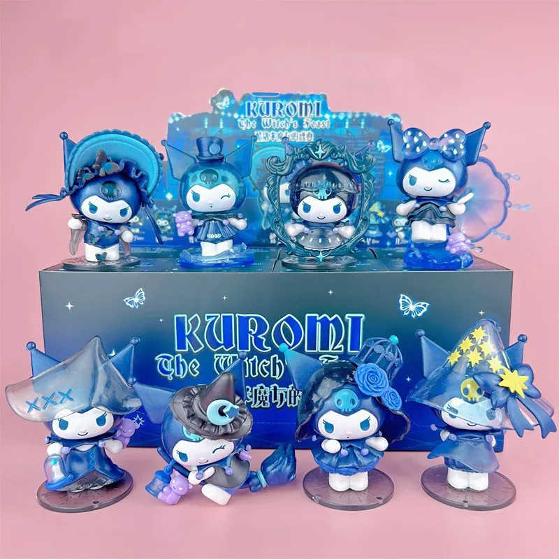 Sanrio My Melody kuromi figura juguetes imagen de dibujos animados clásica My Melody figura de acción caja juguete regalo para niños