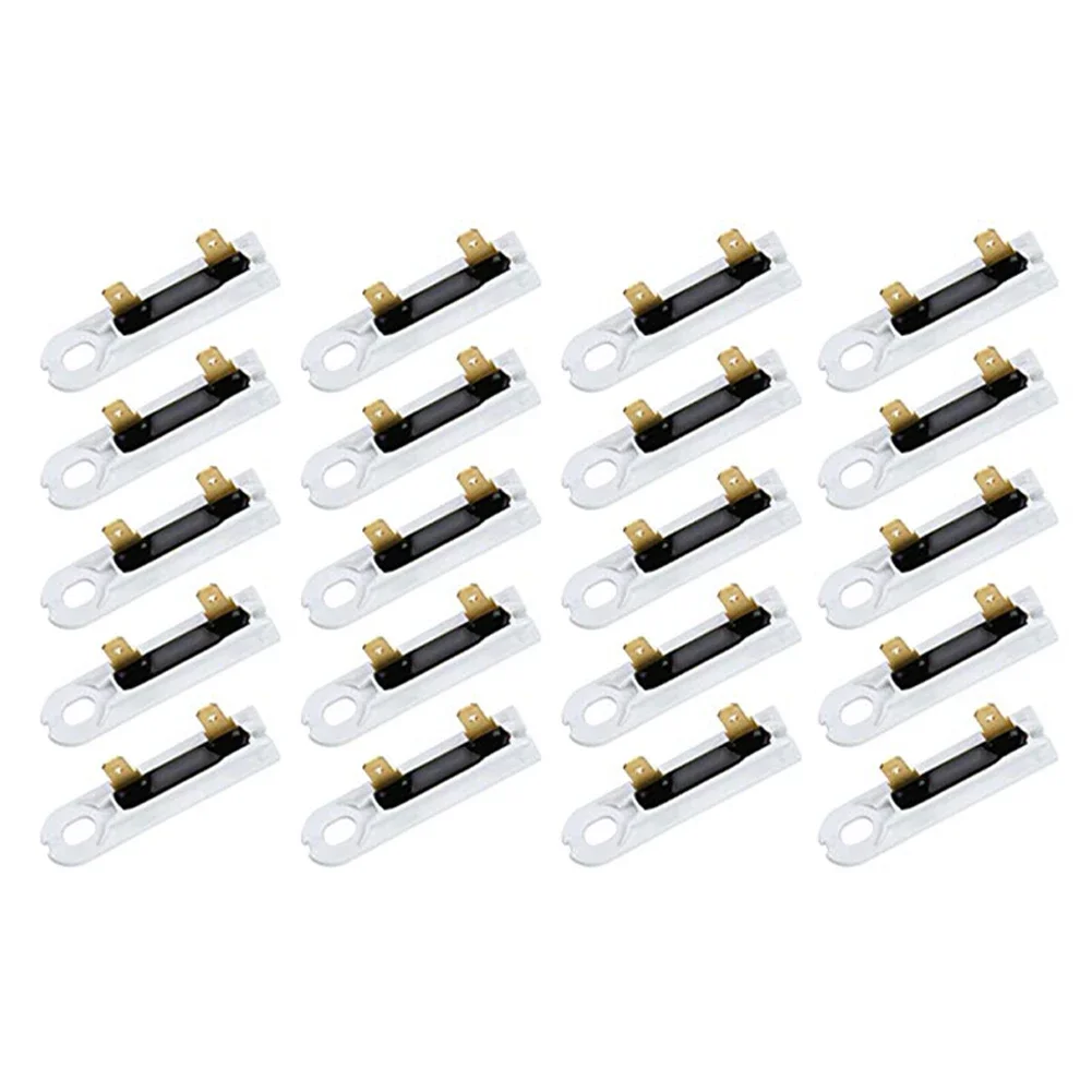Dryer Thermal Fuse Replacement Pack Compatible with For 3392519 3388651 Parts 12 or 20 Pieces for Reliable Use