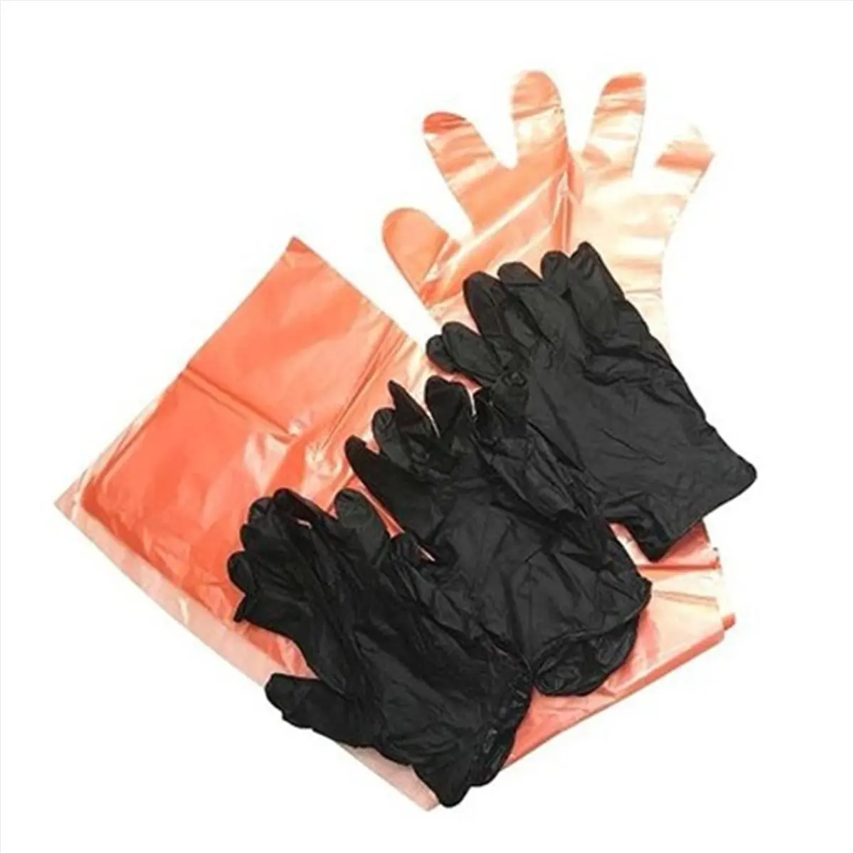 AA77 NEW  Deer Gutting Gloves for Hunt - Field Dressing Gloves with Long and Short Gut Glove Combo Pack Gloves for Outdoor