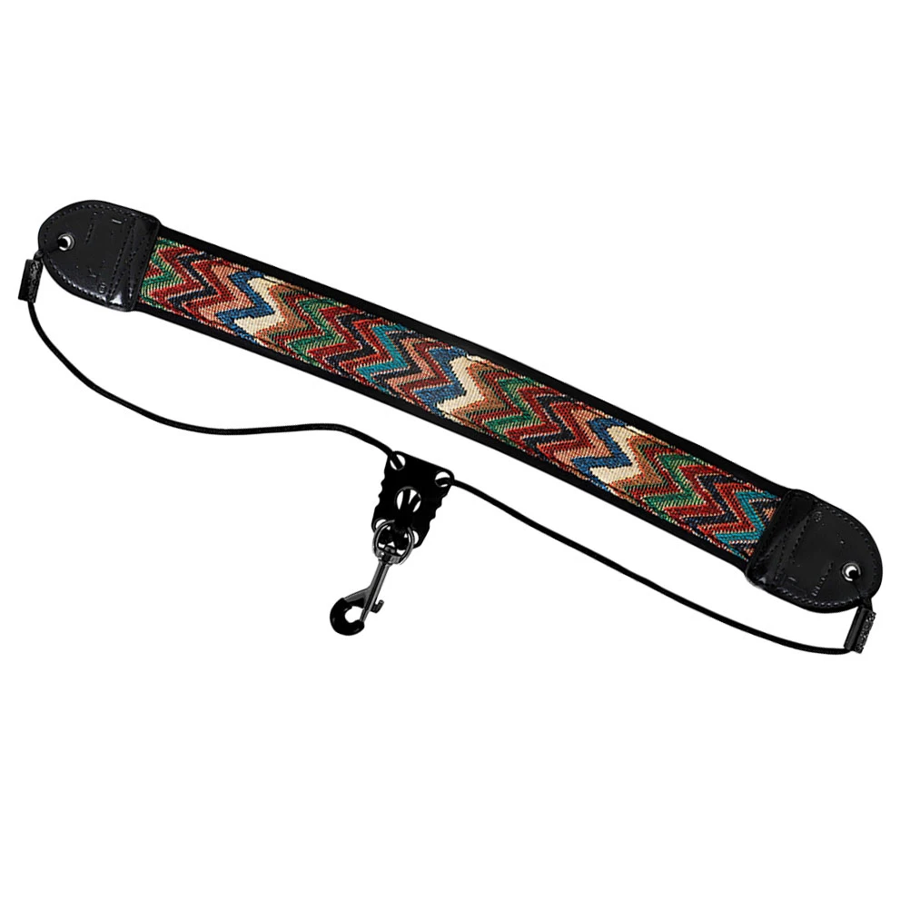 

Saxophone Strap Adjustable Padded Neck Belt for Alto Tenor Double Shoulder Metal Hook Soft Cushion Accessories