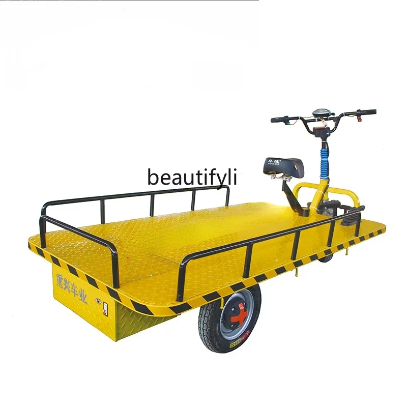 ssL178 23 Flat Plate Handling Cart Warehouse Freight Turnover Warehouse Factory Cargo Transport Vehicle Industry