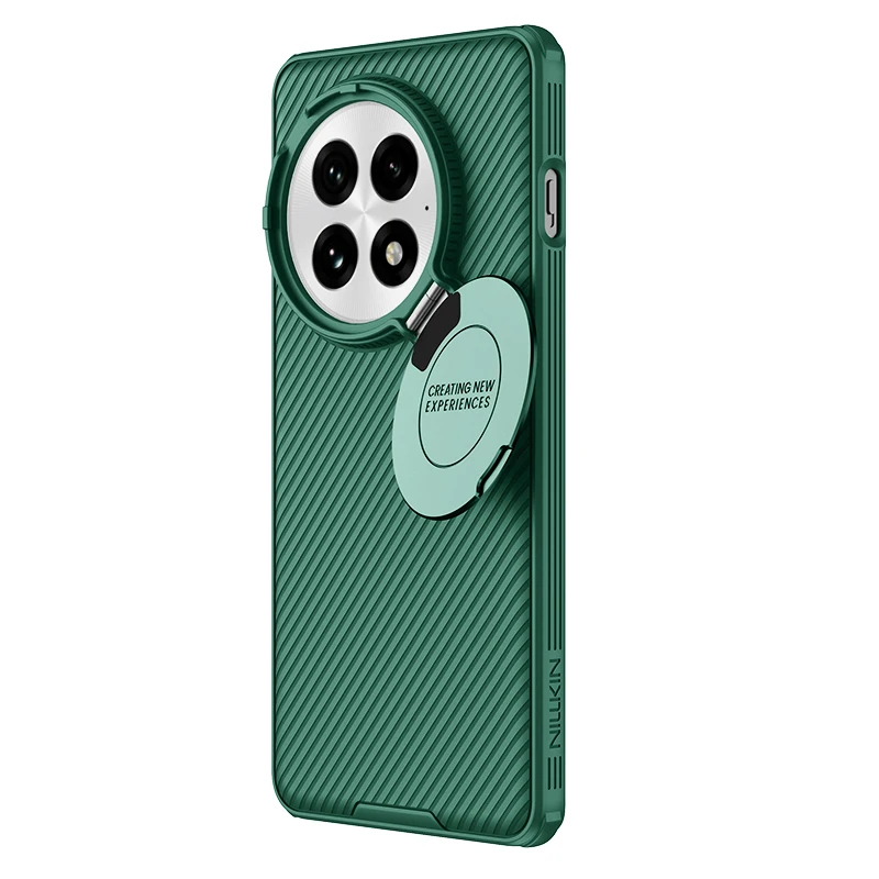 Магнитный чехол NILLKIN TPU+PC для OnePlus 13, MagSafe Experience, подставка для крышки объектива, приятный для кожи сенсорный экран, микропрозрачный дизайн