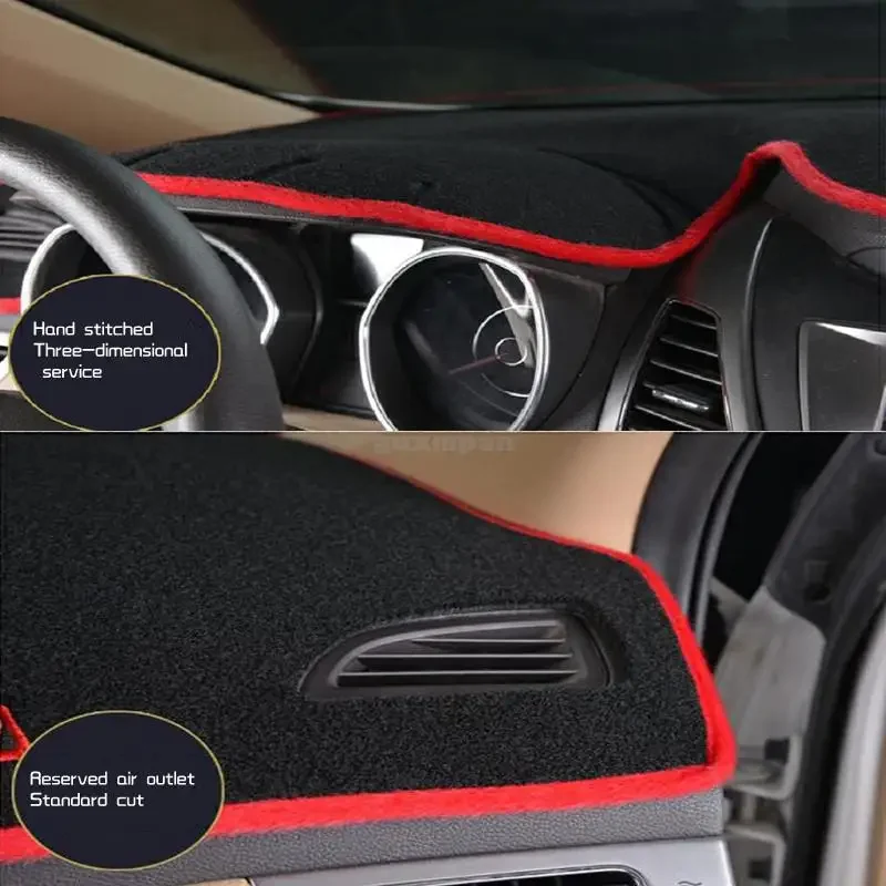 For Mitsubishi Outlander Dash Board Sunshade Carpet Dashboard Cover Protective Pad Car Accessories  2004 2007 2005 2006