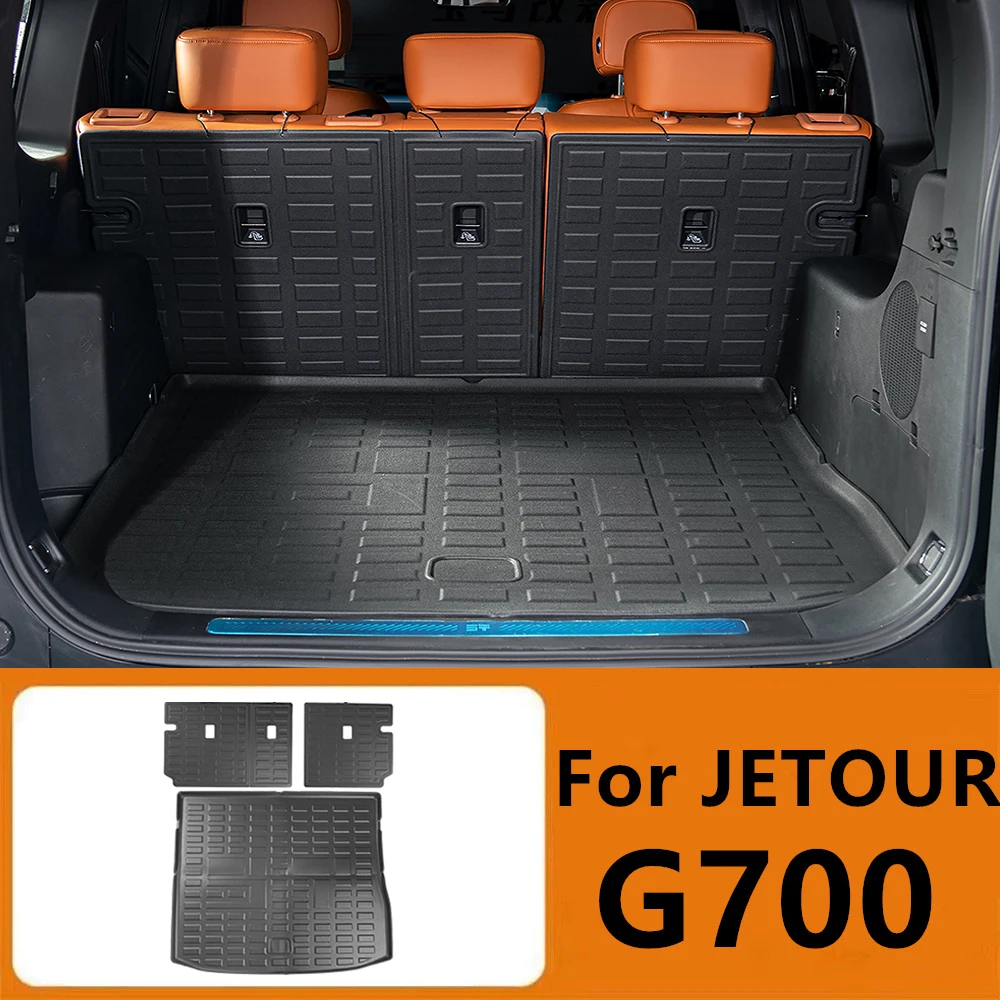 

Car TPE Trunk Cushion Backrest Cushion For CHERY JETOUR G700 Car Tail Box Scratch Resistant Waterproof Pad Interior Accessories