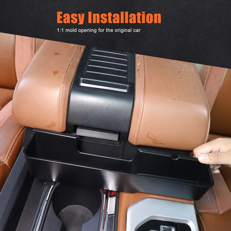 

For Toyota Tantu 2014-2021 handrail box front storage box, gear side storage box interior accessories ABS 1pcs