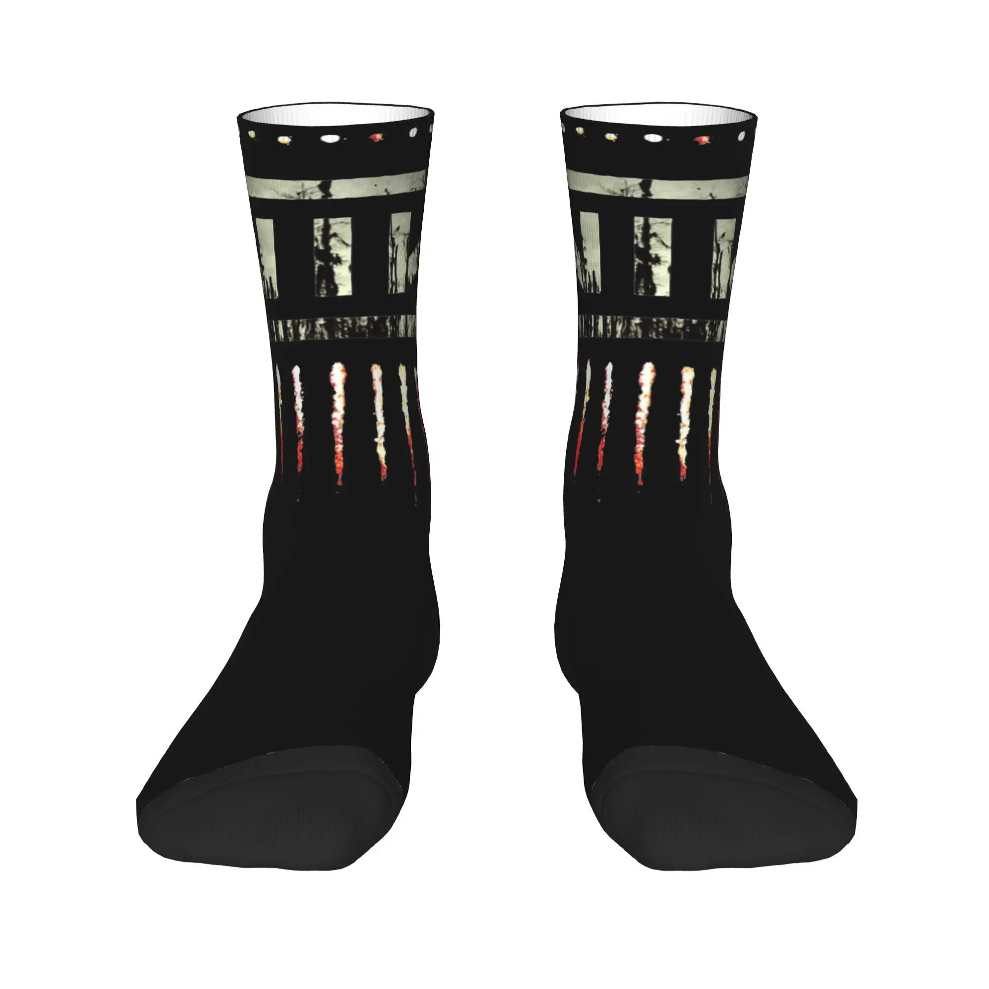 Stylish Unisex Crew Socks Nine Inch Nails NIN Rock Band Accessories Cute  Sweat Absorbing Dress Socks