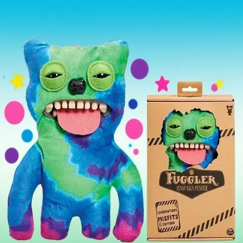 

Spin Master Fuggler Забавный уродливый монстр Budgie Fuggler Edition Squidge Old Tooth Sasquoosh Плюшевая коллекционная фигурка Детская игрушка для мальчиков