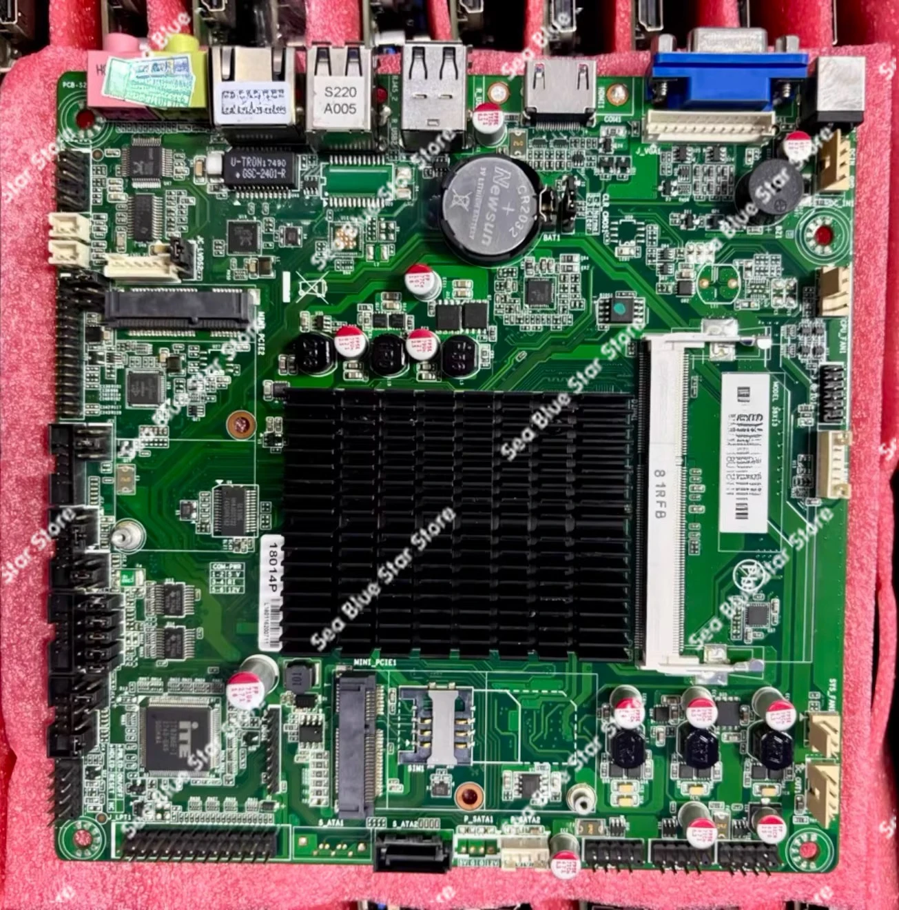 All-in-one machine main board SV1a-18014P industrial control cash register all-in-one machine LVDS display integrated CPU