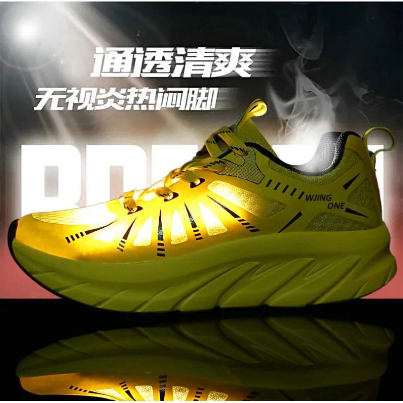 

Men's Mesh Anti-Slip Fitness Sneakers Lightweight Cushioning Breathable Jogging Gym Outdoor Daily Shoes