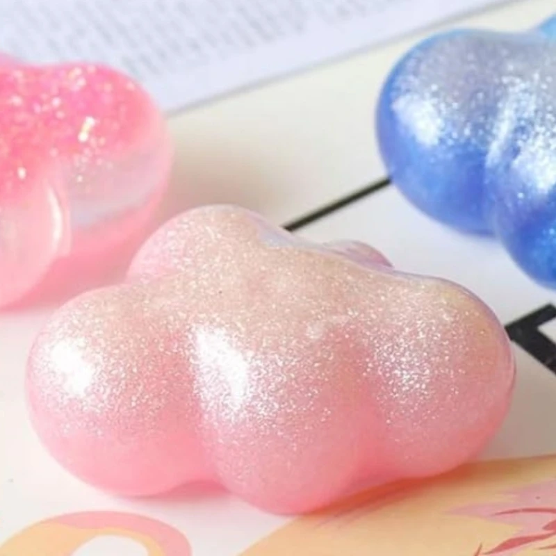 Moule en silicone en résine xy pour les élections, table de réglage de nuage tridimensionnel, bougie nuage mignonne, cristal de nuage bricolage