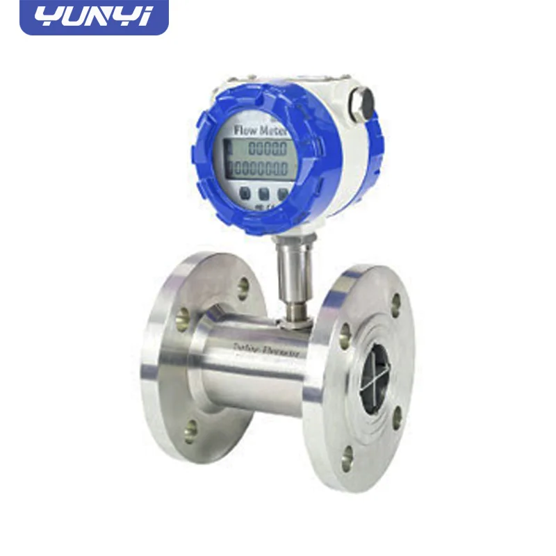 

Yunyi Ip67 2 Digital Type Flowmeter Electronic Gas Fuel Liquid Water Rs485 Turbine Flow Meter