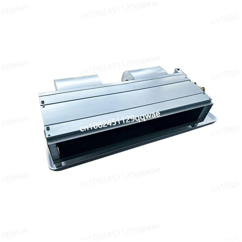 Horizontal concealed fan coil central air conditioner end water cooling water heating hospital hotel vertical surface installed