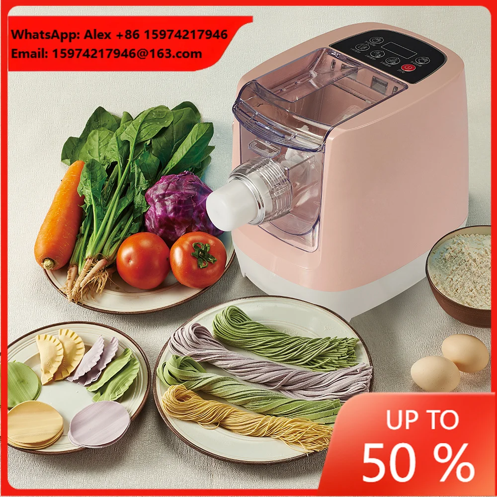 Small Electrical Chinese Household Automatic Electric Pasta Making Spaghetti Machine Noodle Penne Macaroni Maker
