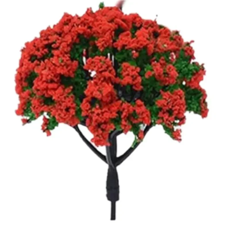 10pcs 1/150 1/100 규모 인공 모델 나무 기차 숲 디오라마 풍경 레이아웃 건물 풍경 액세서리 어린이를위한 장난감