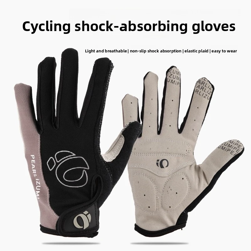 

Зимние велосипедные перчатки Pearl Izumi, полнопальцевые, амортизирующие, для шоссейных велосипедов, для езды в холодную погоду