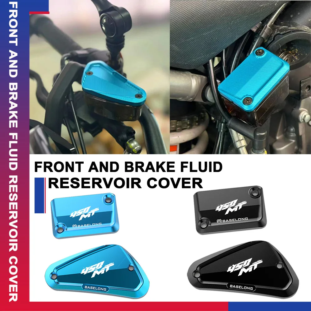 

FOR CFMOTO CF MOTO 450MT IBEX450 450 MT 2023-2025 2024 Motorcycle accessories Front Rear Brake Clutch Fluid Reservoir Cover Caps