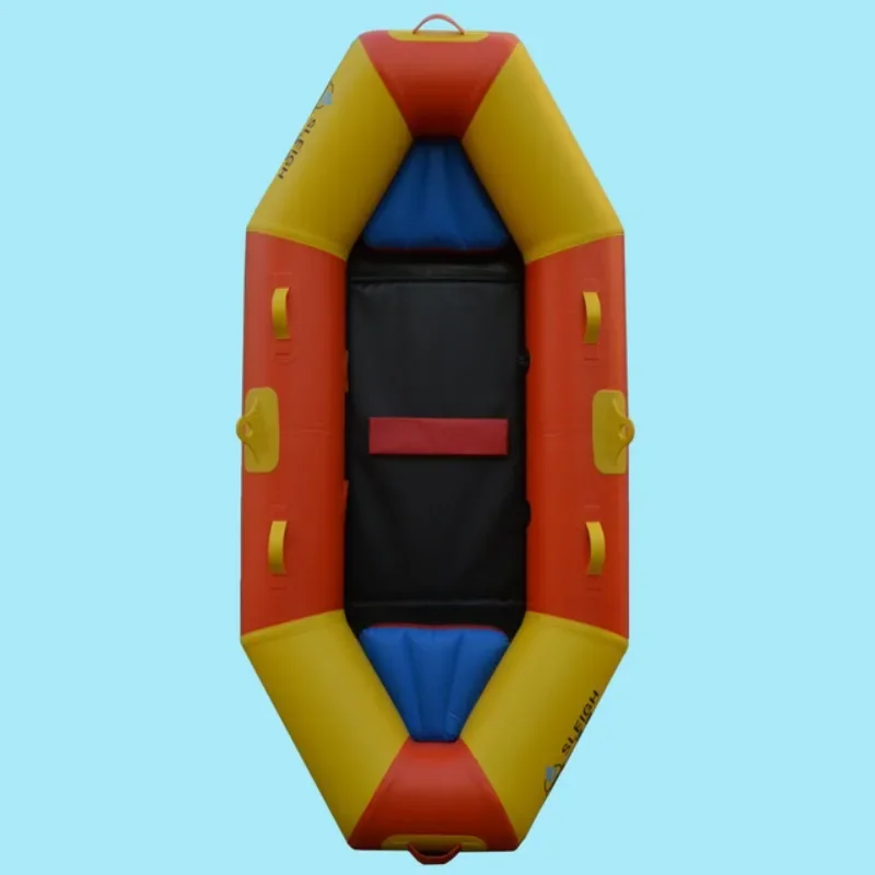 

Suitable Wave 1.2 Thick 2-3 People Thickened Square Tip Scenic Rafting Boat Leather Rower Rubber Boat Inflatable Boat