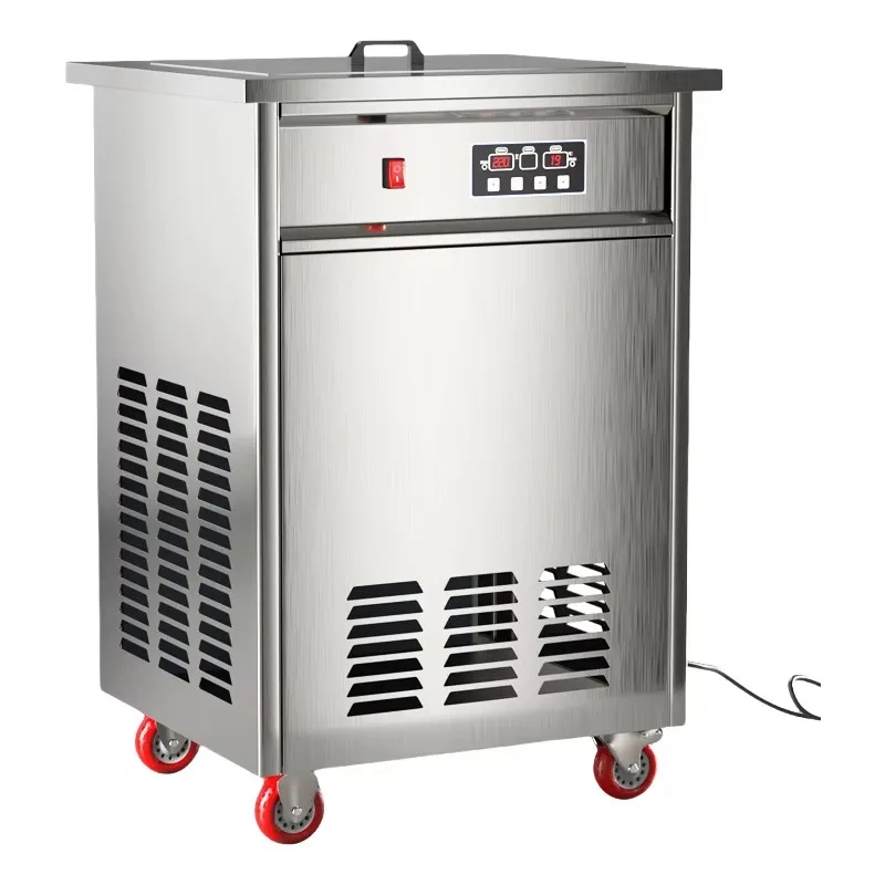 2025 صانع المصاصة الكهربائية 1/2/4/6/8 قوالب مخصصة لآيس كريم زبادي الفاكهة |   آلة الفريزر التجارية لمتاجر السلسلة