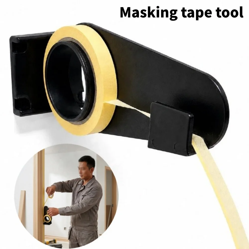 Automotive Paint Masking Tape Flanging Tool for Automotive Painting Scuff Spray Painting Masking Tape Folding Quick Dispenser