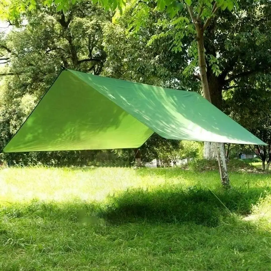 

1 Pcs Beach Waterproof Sun Proof Sun Shading Portable Canopy Lightweight Polyester Fabric Outdoor Multi-functional Square Canopy