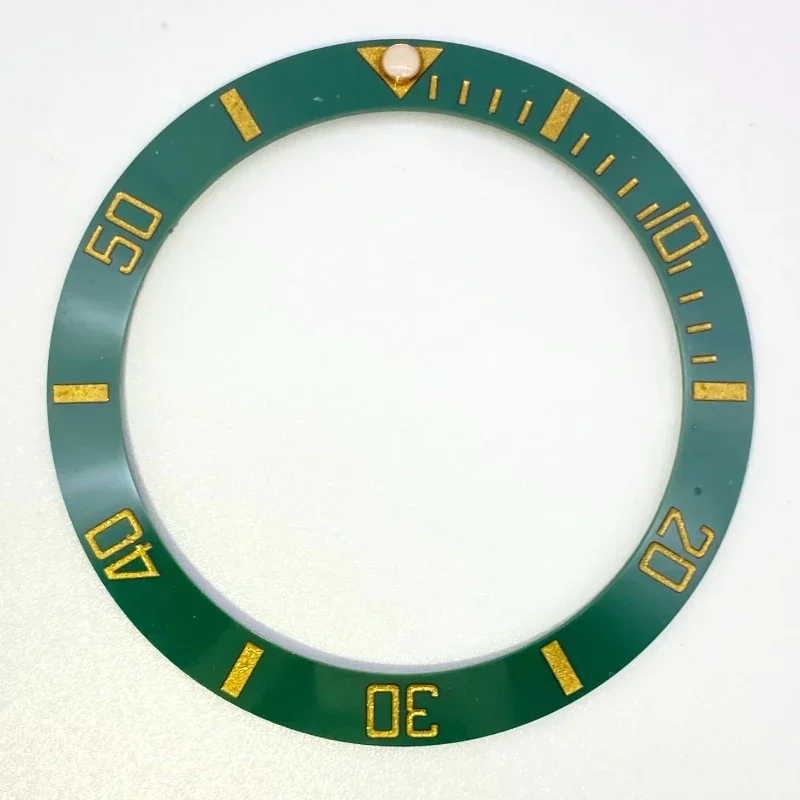 Новый модифицированный 38 мм керамический чехол для часов, кольцо для часов, замена рта, ремонт, мужские аксессуары для часов, новый DIY