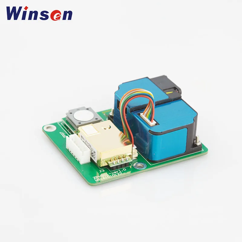 1pc ZPHS01 CO2/PM2.5/CH2O/TVOC Detection Winsen Multi-in-One Sensor Module UART Output Temperature & Humidity Detection