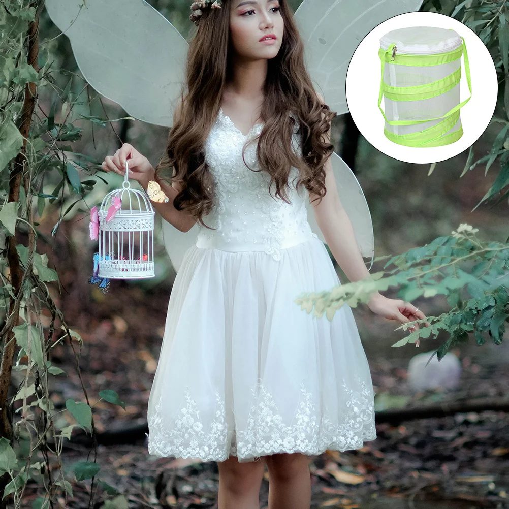 

1Pcs Folding Breathable Cage Portable Insect Observation Box Durable Nature Exploration Tool for Kids Outdoor Exploration