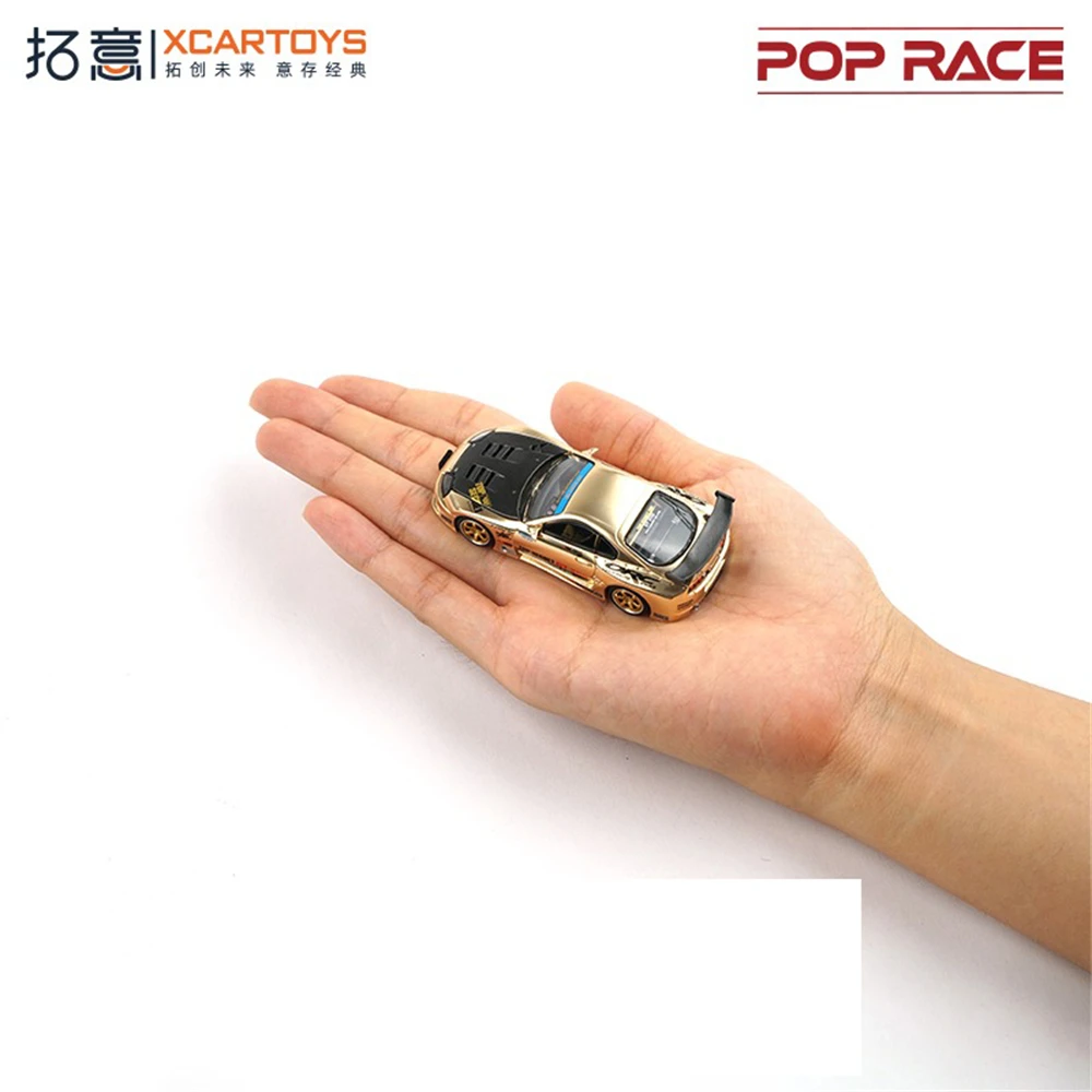 Xcartoys POPRACE 1/64 Alloy Racing Model Collection Super Sports Car Ornaments Boys Toy Gift Play Vehicle Collections
