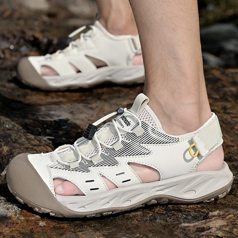 

Men's Shoes High Quality Sandals Men Breathable Trendy Shoes for Men Thick Soled Men's Sandal Luxury Sneakers Zapatos De Hombre