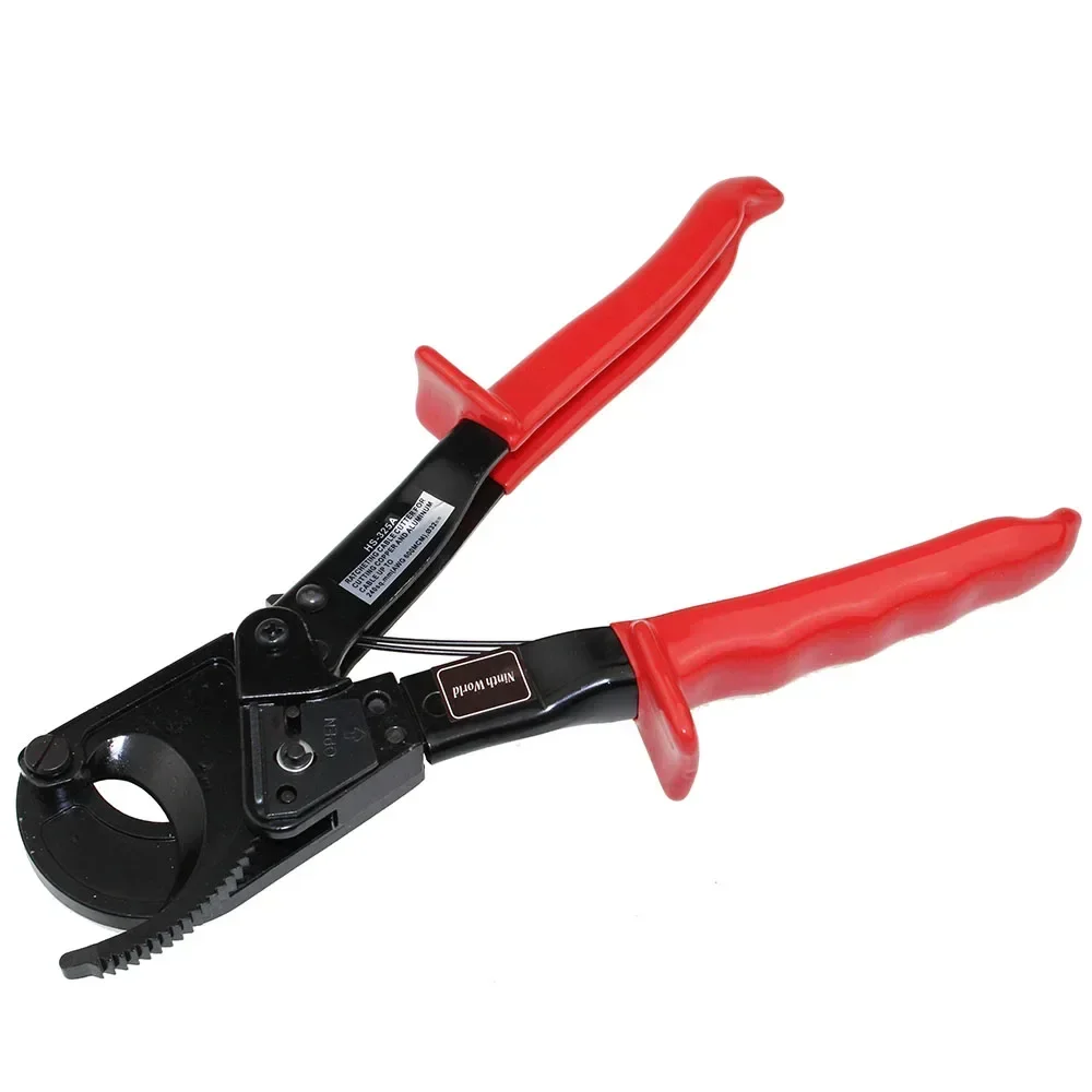 HS-325A Ratchet Electrician Cable Cutter Plier Scissors Copper Aluminum Wire Cutting Plier Hand Tool Hand Plier For Large Cable