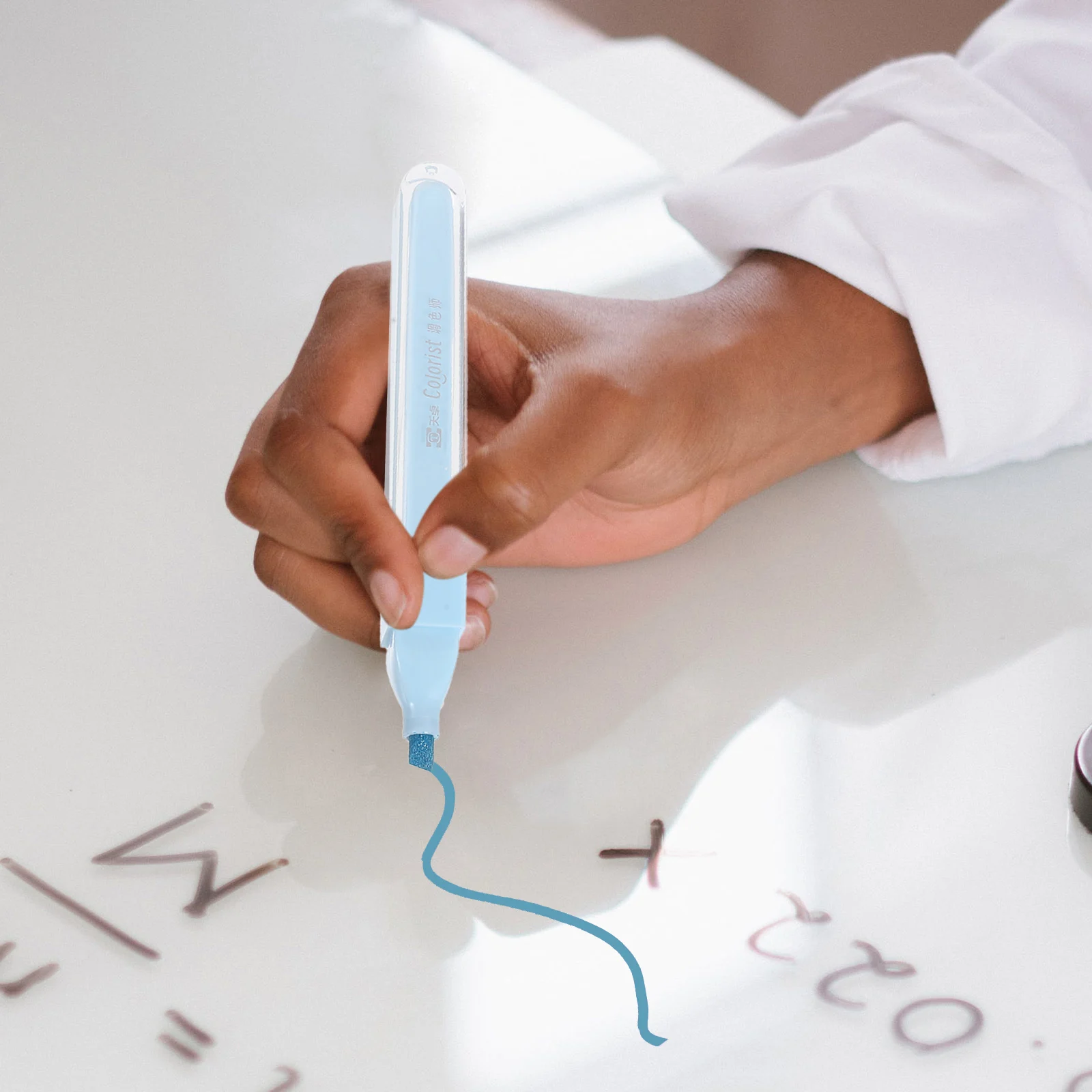 

6 Pcs Highlighter Cool Highlighters Shiny Glitter Pen Ice Through Sparkly Aesthetic Pens Plastic Fluorescent Child